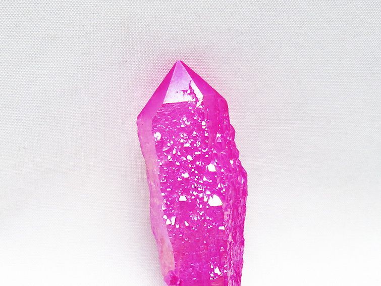 オーラ水晶 オーラクリスタル カテドラルライブラリー 原石 (ローズ)[T693-5150] 2枚目