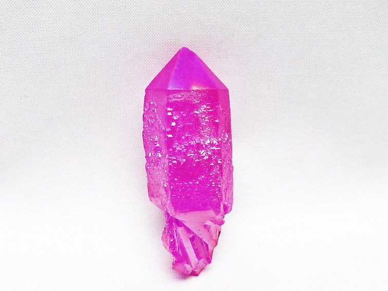 オーラ水晶 オーラクリスタル カテドラルライブラリー 原石 (ローズ)[T693-5161] 1枚目