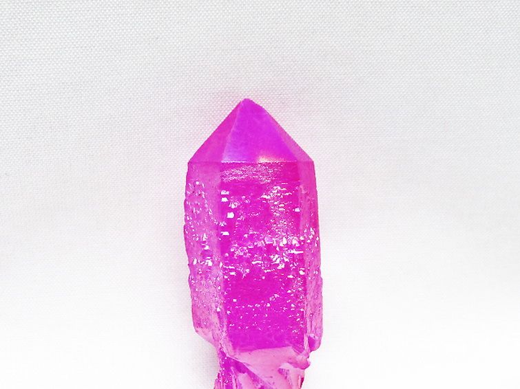 オーラ水晶 オーラクリスタル カテドラルライブラリー 原石 (ローズ)[T693-5161] 2枚目