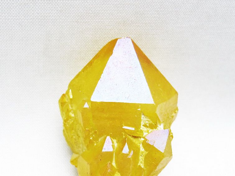 オーラ水晶 オーラクリスタル カテドラルライブラリー 原石 (イエロー)[T693-5214] 2枚目