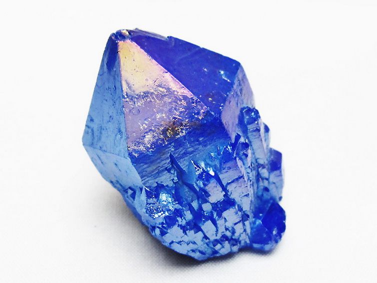 オーラ水晶 オーラクリスタル カテドラルライブラリー 原石 (ブルー)[T693-5358] 3枚目