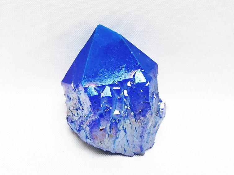 オーラ水晶 オーラクリスタル カテドラルライブラリー 原石 (ブルー)[T693-5364] 1枚目