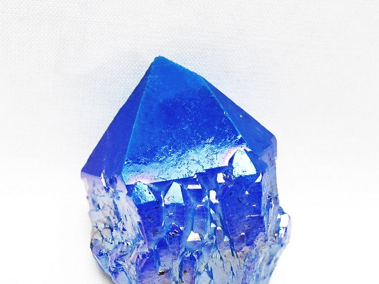 オーラ水晶 オーラクリスタル カテドラルライブラリー 原石 (ブルー)[T693-5364] 2枚目