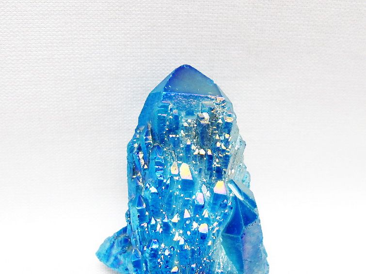 オーラ水晶 オーラクリスタル カテドラルライブラリー 原石 (アクア) [t693-5744] 3枚目