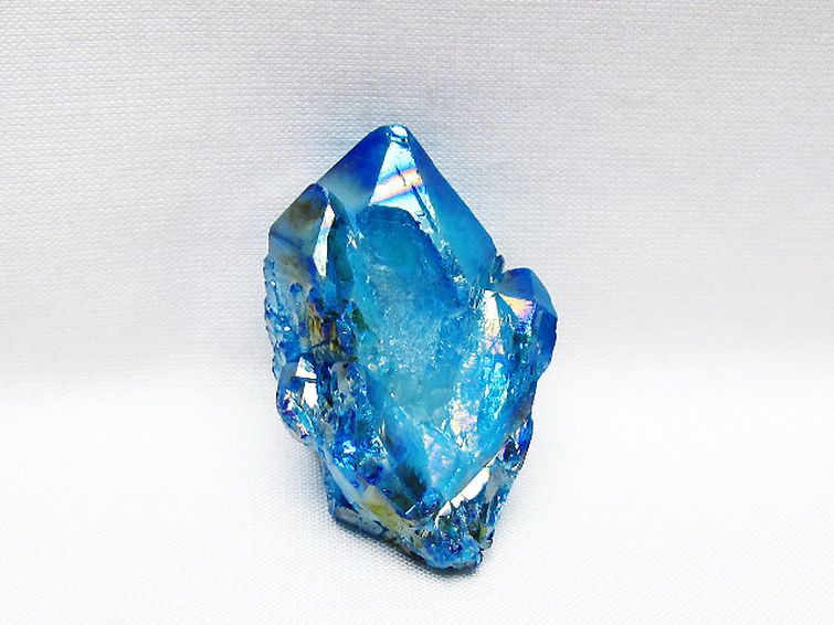 オーラ水晶 オーラクリスタル カテドラルライブラリー 原石 (アクア) [t693-5746] 1枚目