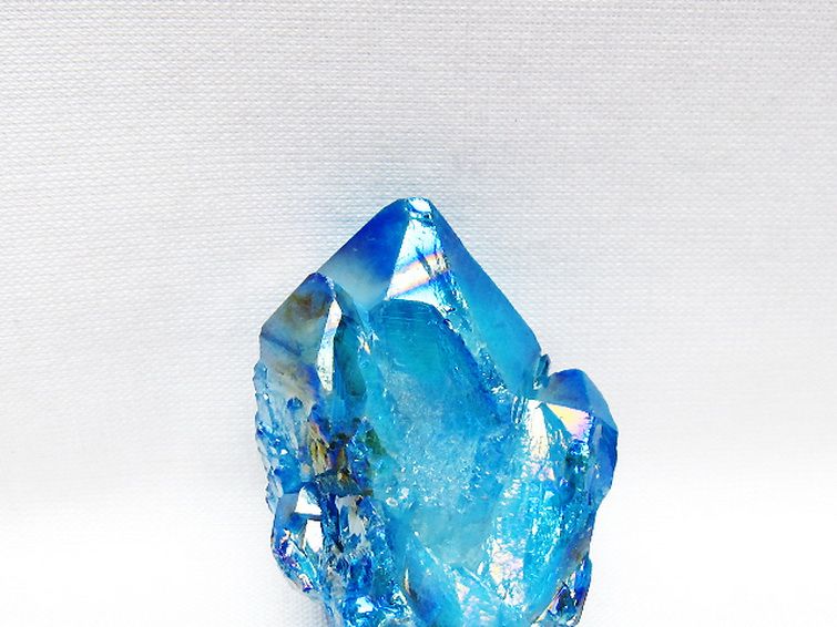 オーラ水晶 オーラクリスタル カテドラルライブラリー 原石 (アクア) [t693-5746] 2枚目