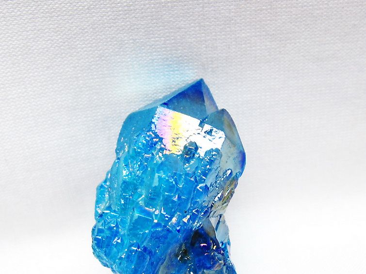 オーラ水晶 オーラクリスタル カテドラルライブラリー 原石 (アクア) [t693-5746] 3枚目