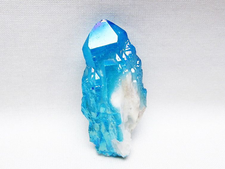 オーラ水晶 オーラクリスタル カテドラルライブラリー 原石 (アクア) [t693-5750] 1枚目