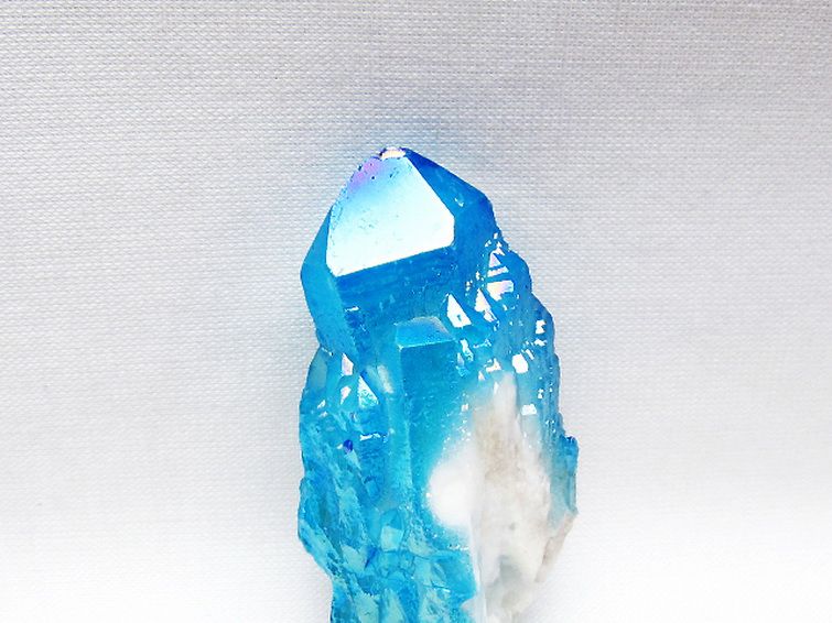 オーラ水晶 オーラクリスタル カテドラルライブラリー 原石 (アクア) [t693-5750] 2枚目