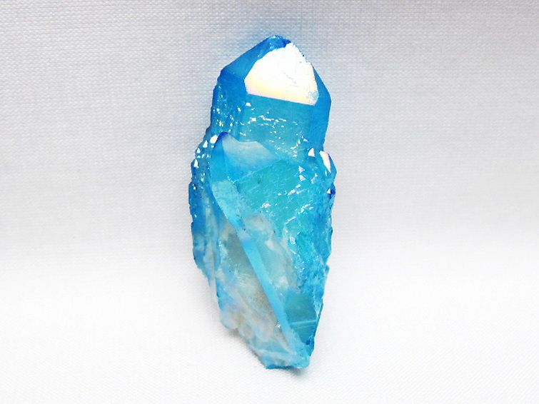 オーラ水晶 オーラクリスタル カテドラルライブラリー 原石 (アクア) [t693-5750] 3枚目