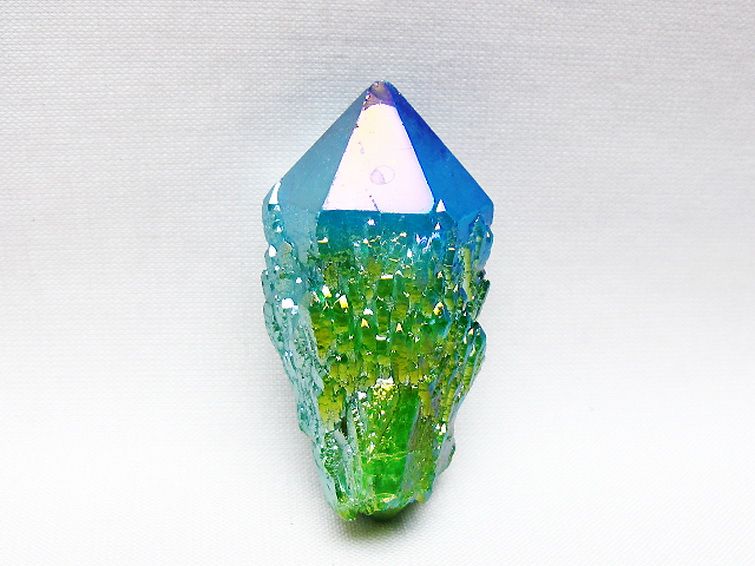 オーラ水晶 オーラクリスタル カテドラルライブラリー 原石 (グリーン