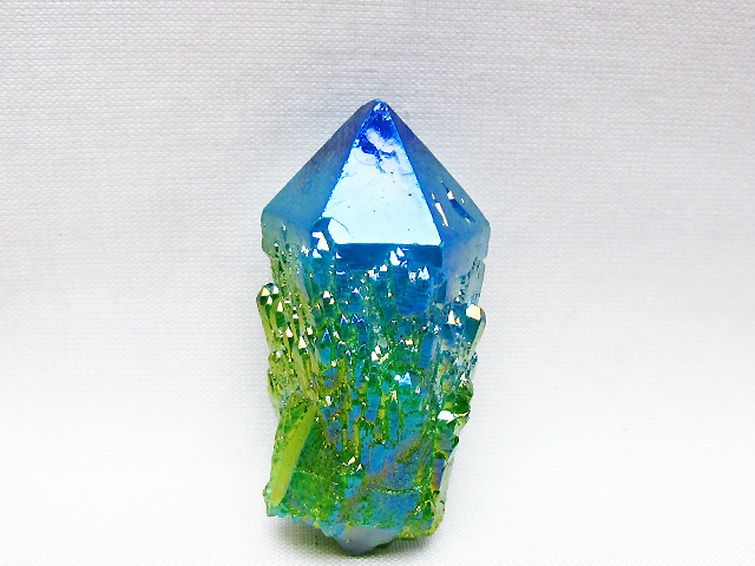 オーラ水晶 オーラクリスタル カテドラルライブラリー 原石 (グリーン