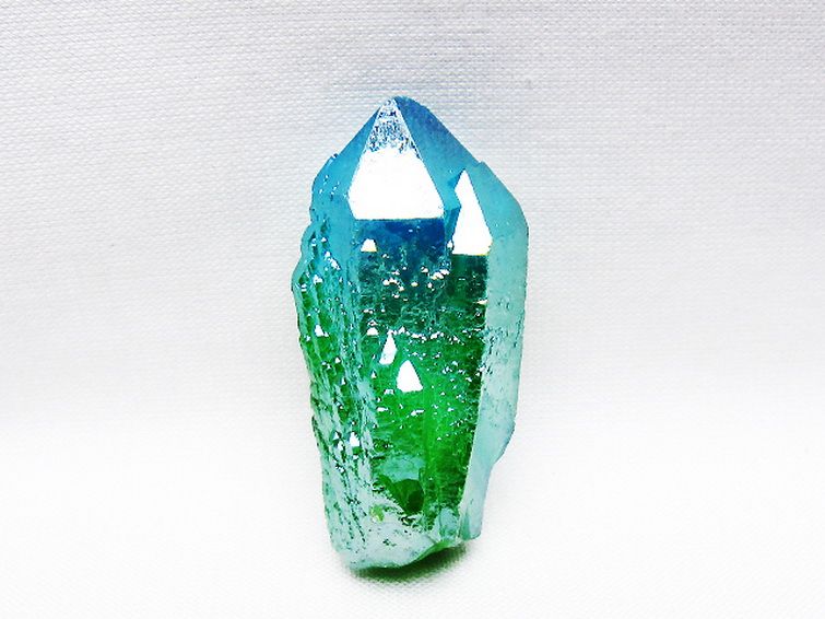 オーラ水晶 オーラクリスタル カテドラルライブラリー 原石 (グリーン) [t693-5810] 3枚目