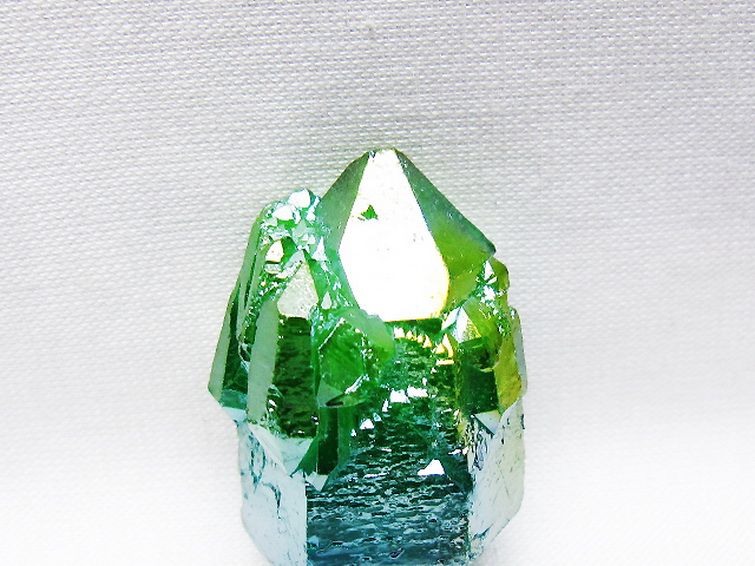 オーラ水晶 オーラクリスタル カテドラルライブラリー 原石 (グリーン) [t693-5812] 2枚目