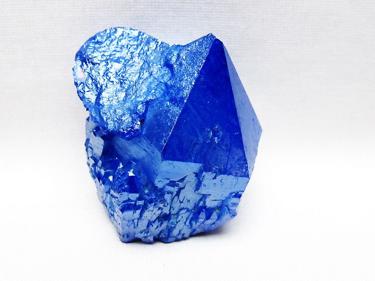 オーラ水晶 オーラクリスタル カテドラルライブラリー 原石 (ブルー) [t693-5845] 1枚目