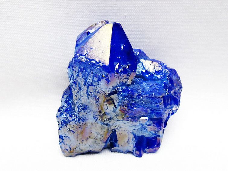 オーラ水晶 オーラクリスタル カテドラルライブラリー クラスター (ブルー) [t693-5850] 1枚目