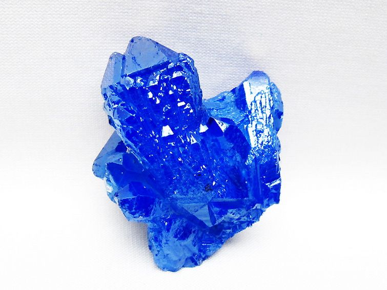 オーラ水晶 オーラクリスタル カテドラルライブラリー クラスター (ブルー) [t693-5859] 1枚目