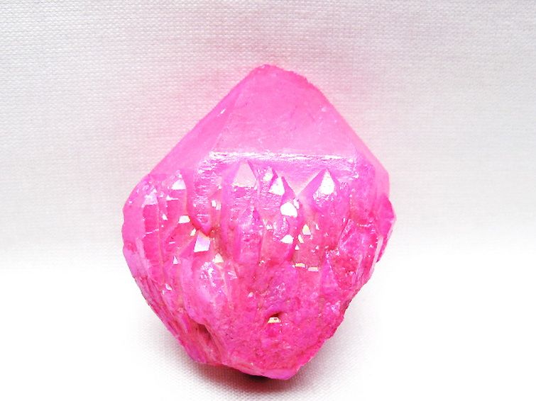 オーラ水晶 オーラクリスタル カテドラルライブラリー 原石 (ローズ) [t693-5951] 1枚目