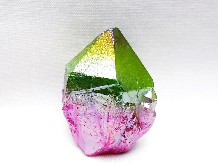 オーラ水晶 オーラクリスタル カテドラルライブラリー 原石(レインボー) [t693-5982] 1枚目