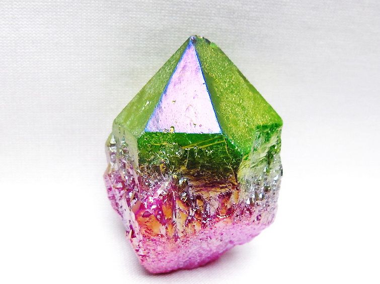 水晶原石・カテドラル・クリア水晶ポイント　58ｇ パワーストーン 天然石 オーラ水晶 オーラクリスタル カテドラルライブ