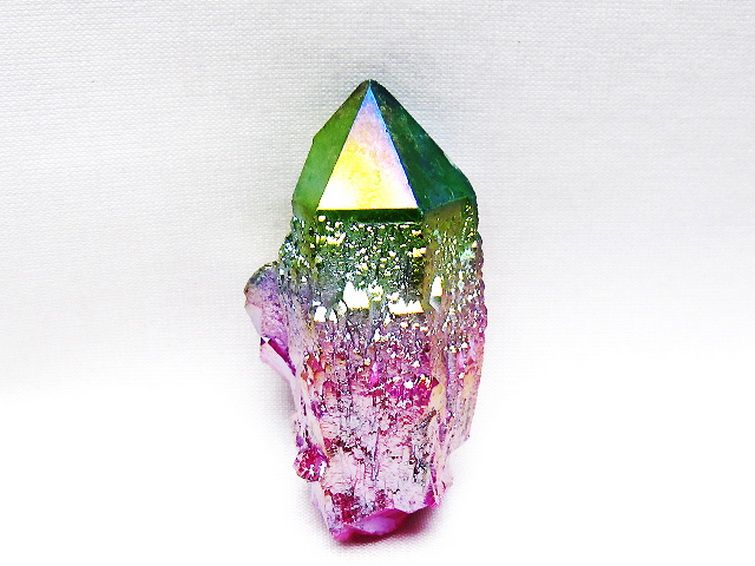 オーラ水晶 オーラクリスタル カテドラルライブラリー 原石(レインボー) [t693-5997] 1枚目