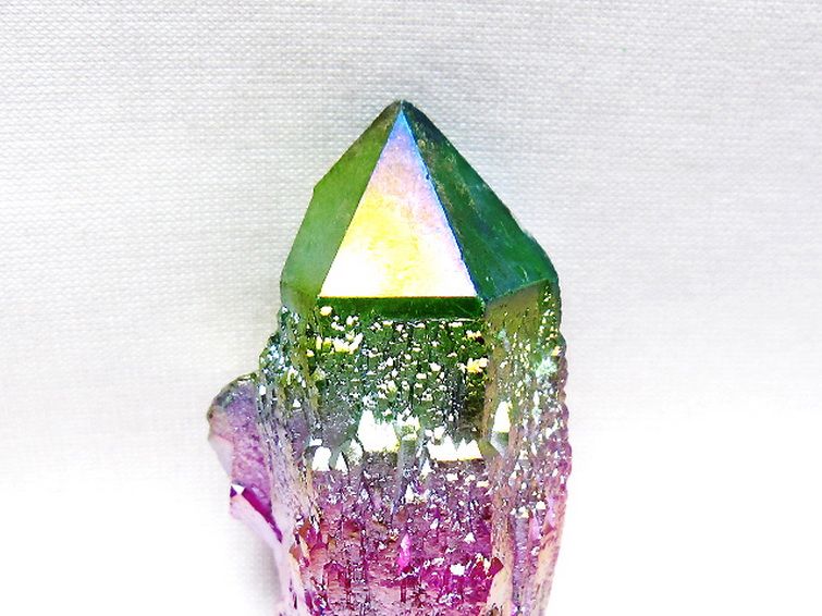 オーラ水晶 オーラクリスタル カテドラルライブラリー 原石(レインボー) [t693-5997] 2枚目