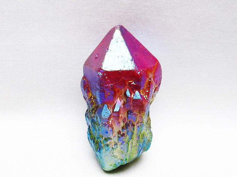 オーラ水晶 オーラクリスタル カテドラルライブラリー 原石(レインボー