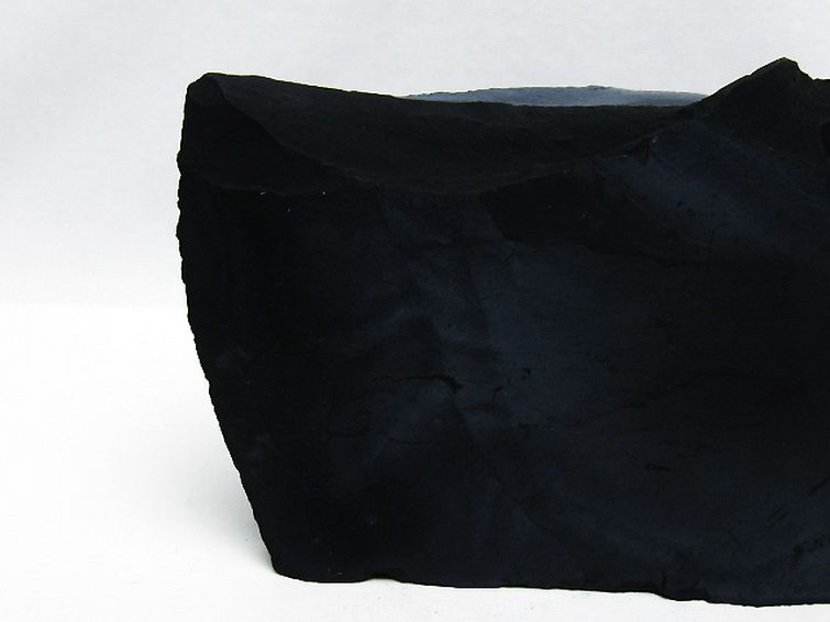 北海道上ノ国町産 ブラックシリカ原石[T694-5064] 2枚目
