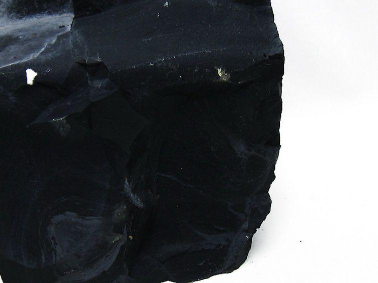 1.4Kg北海道上ノ国町産 ブラックシリカ原石[T694-5070] 3枚目