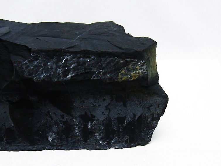 北海道上ノ国町産 ブラックシリカ原石[T694-5078] 3枚目