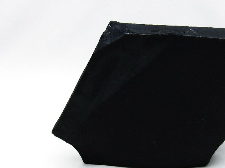 北海道上ノ国町産 ブラックシリカ原石[T694-5084] 2枚目