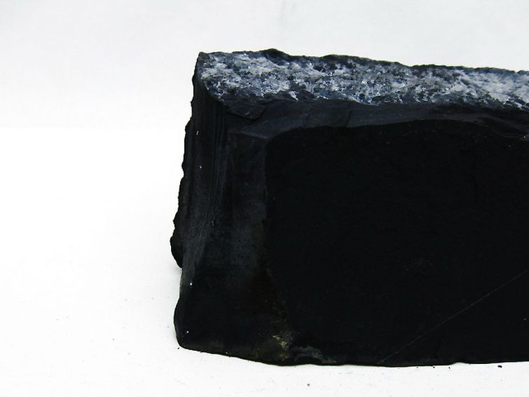 北海道上ノ国町産 ブラックシリカ原石[T694-5097] 2枚目