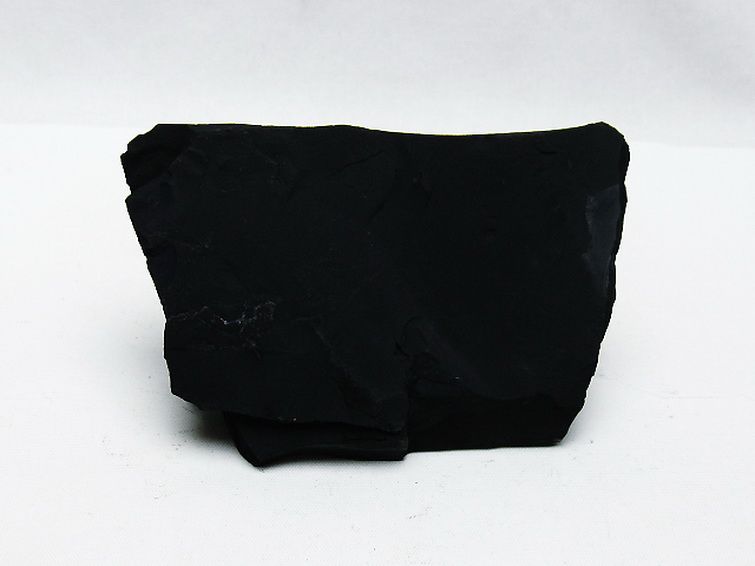 北海道上ノ国町産 ブラックシリカ原石[T694-5108] 1枚目