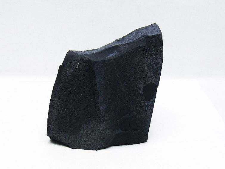 北海道上ノ国町産 ブラックシリカ原石[T694-5164] 1枚目