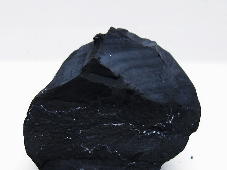 北海道上ノ国町産 ブラックシリカ原石[T694-5173] 2枚目