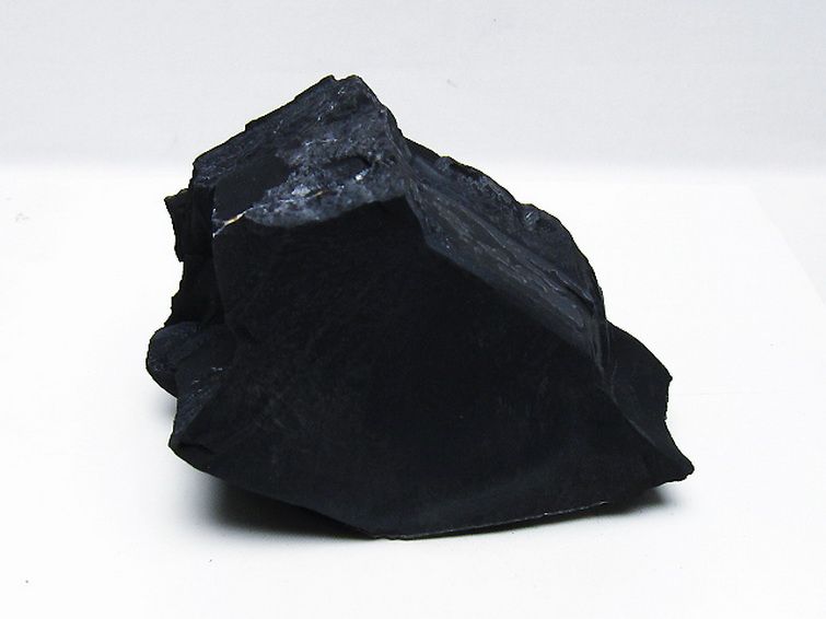 北海道上ノ国町産 ブラックシリカ原石[T694-5209] 1枚目
