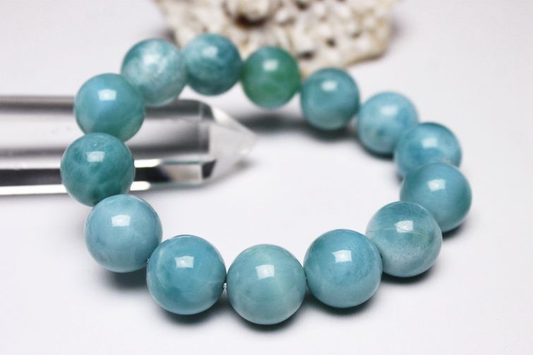 ラリマーブレスレット 14mm [T7-18097] 1枚目