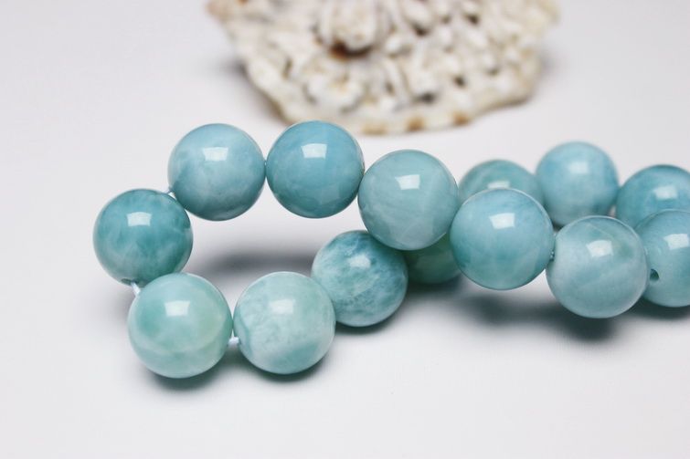 ラリマーブレスレット 14mm [T7-18097] 2枚目