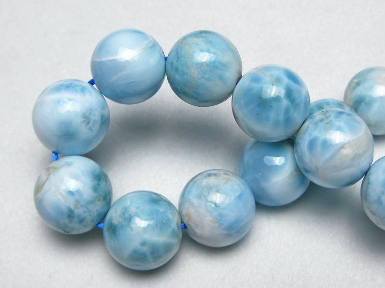 ラリマーブレスレット 13mm [T7-19978] 2枚目