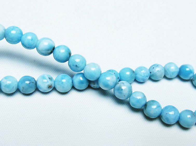 ラリマー ブレスレット パワーストーン 天然石 ラリマーブレスレット 6mm [T7-21866]