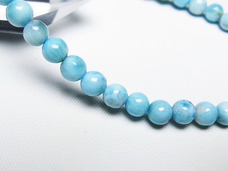 ラリマーブレスレット 5mm [T7-21985] 3枚目