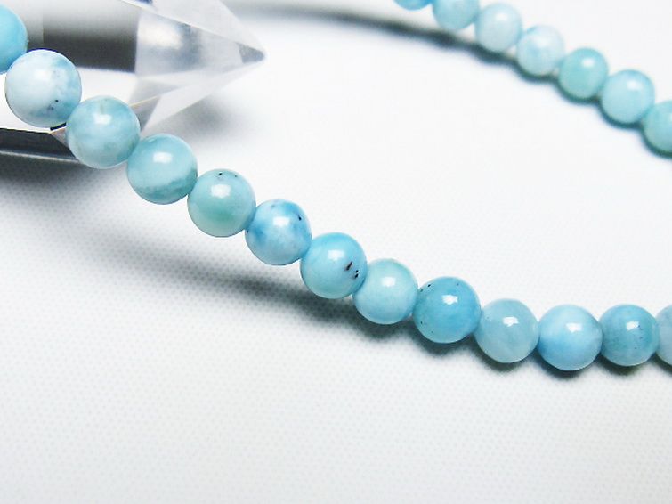 ラリマーブレスレット 5mm [T7-21986] 3枚目