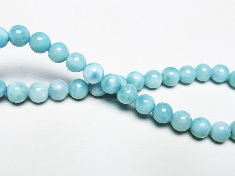 ラリマーブレスレット 6mm [T7-21999] 2枚目