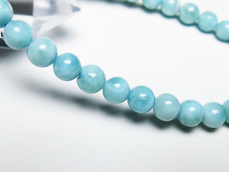 ラリマーブレスレット 6mm [T7-21999] 3枚目