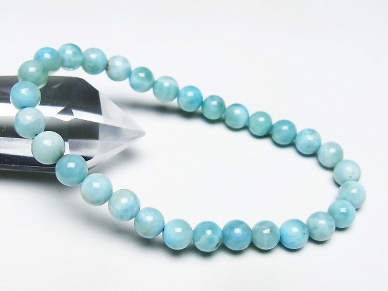 ラリマーブレスレット 6mm [T7-22011] 1枚目