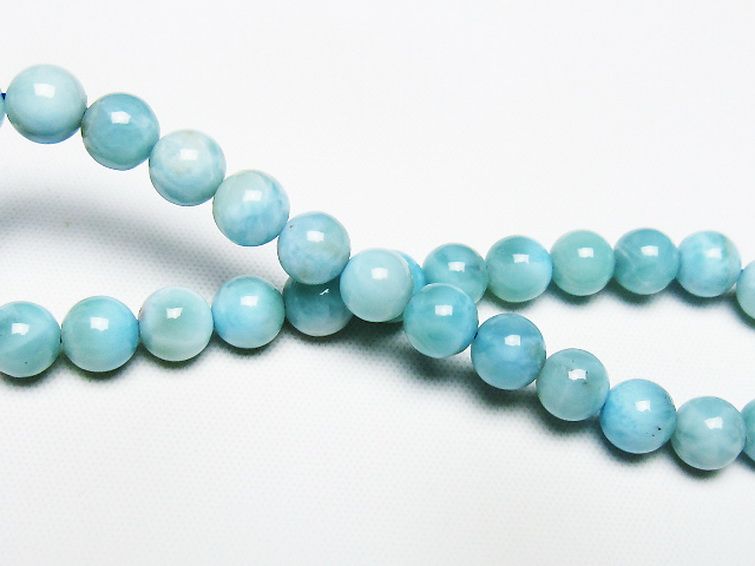 ラリマーブレスレット 6mm [T7-22011] 2枚目