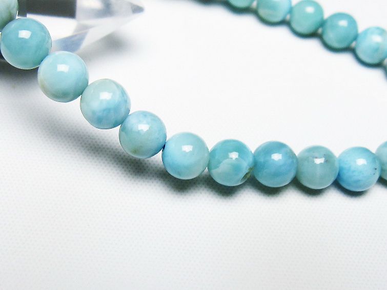 ラリマーブレスレット 6mm [T7-22011] 3枚目