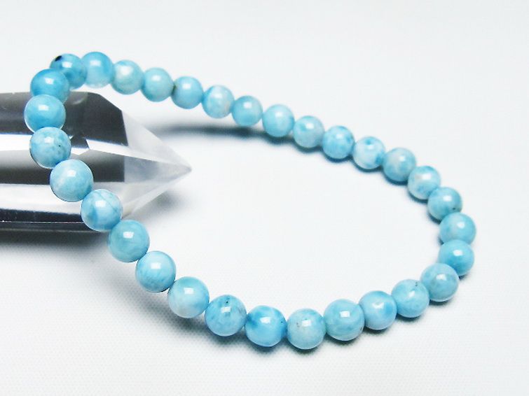 ラリマーブレスレット 6mm [T7-22038] 1枚目