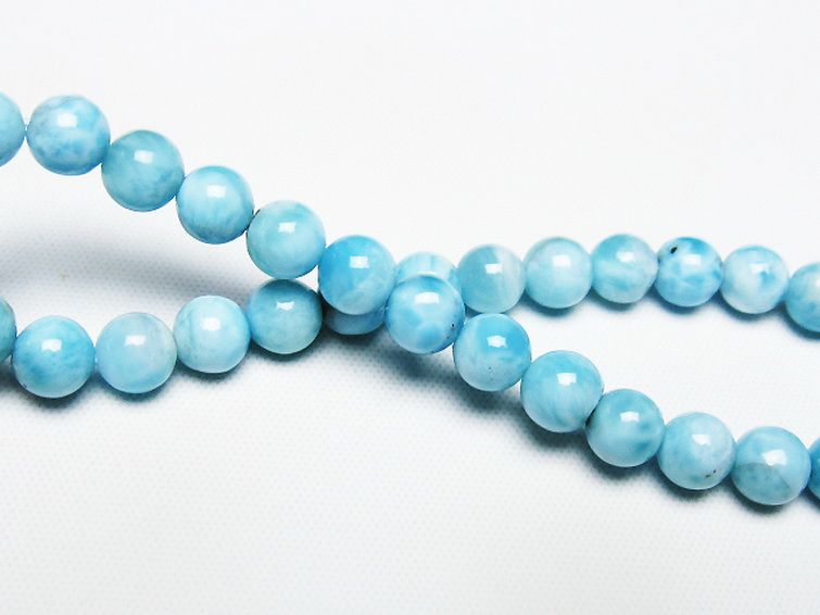 ラリマーブレスレット 6mm [T7-22038] 2枚目