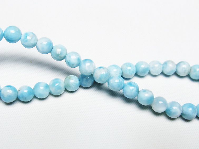 ラリマーブレスレット 5mm [T7-22058] 2枚目